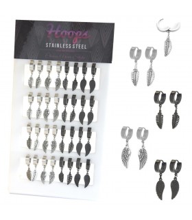 Feather/Wing Steel Hoops Stand - HAGS5088